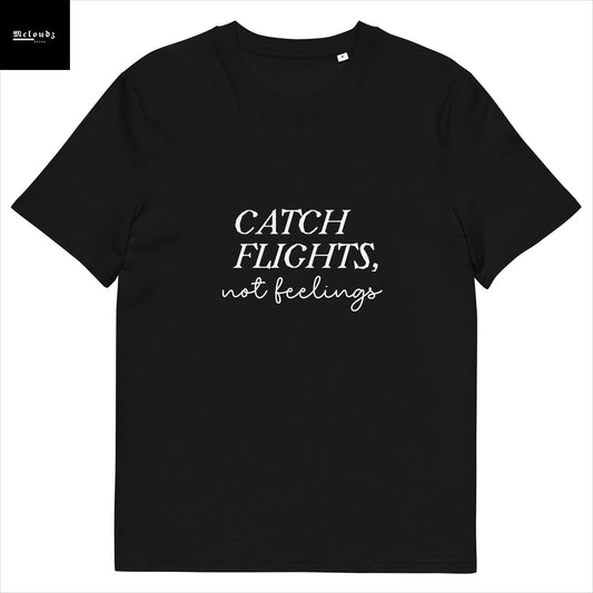 CATCH FLIGHTS - organic cotton t-shirt